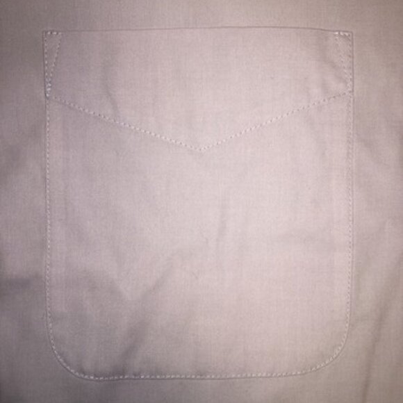 Roberto Villini Mens Large Button Up Dress Shirt Pink Travel Collection Cotton - Picture 6 of 8